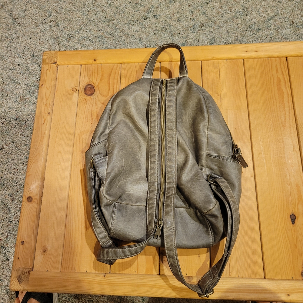 Style & Co Gray Backpack Versatile Everyday Bag - image 3